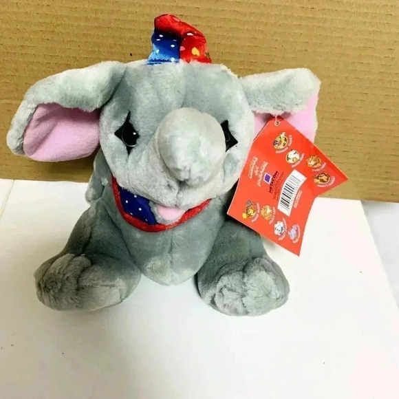 Vintage Circus Pals On Parade "Ellie Elephant" Plush only NO SOUND 1994 Metacom - Picture 6 of 8
